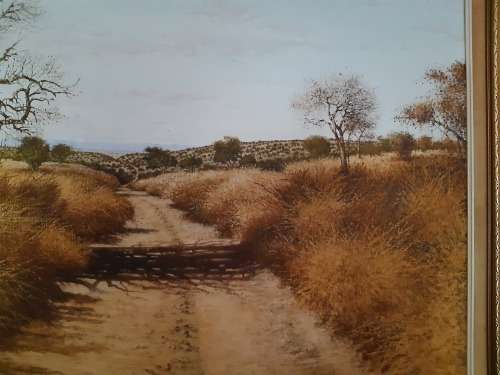 STUNNING ORIGINAL OIL PAINTING BY THE RENOWNED SOUTH AFRICAN ARTIST, MICHAEL HANCOCK