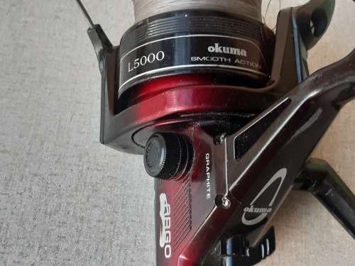 OKUMA ARGO L 5000 GRAPHITE SPINNING REEL, 4.5:1 GEAR ACTION