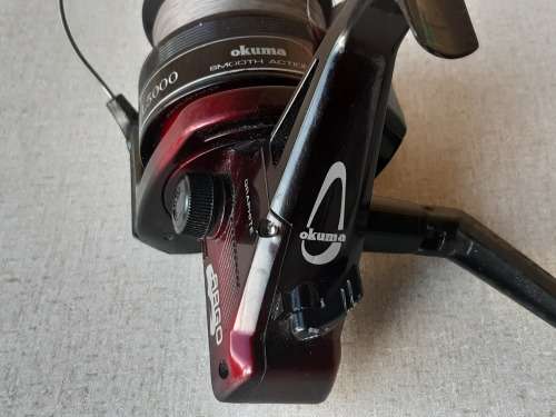 OKUMA ARGO L 5000 GRAPHITE SPINNING REEL, 4.5:1 GEAR ACTION