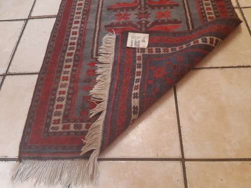 AWESOME TURKISH HANDWOVEN PURE WOOL YAGCIBEDIR CARPET IN GREAT CONDITION WITH LONG FRINGES