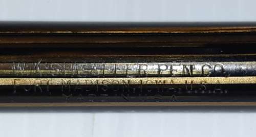 VINTAGE SHAEFER FOUNTAIN PEN MARKED W A SHAEFER PEN CO, FORT MADISON IOWA