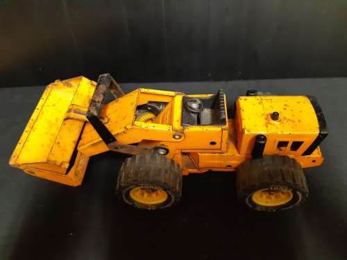 VINTAGE METAL TONKA ARTICULATING FRONT END LOADER 26 CM LONG