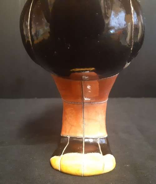 RAKU POTTERY HIGHLY COLLECTIBLE OSTRICH FIGURINE