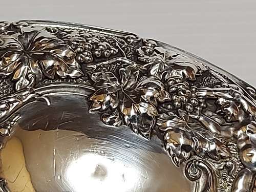 1903 ANTIQUE EDWARDIAN ERA HALLMARKED BIRMINGHAM SILVER-BACKED BRUSH