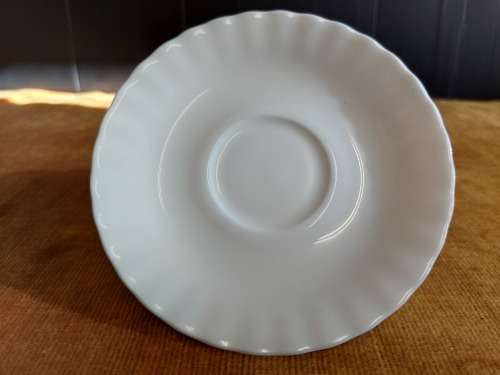 SET OF 4 ROYAL ALBERT REVERIE BONE CHINA DEMITASSE CUPS AND SAUCERS