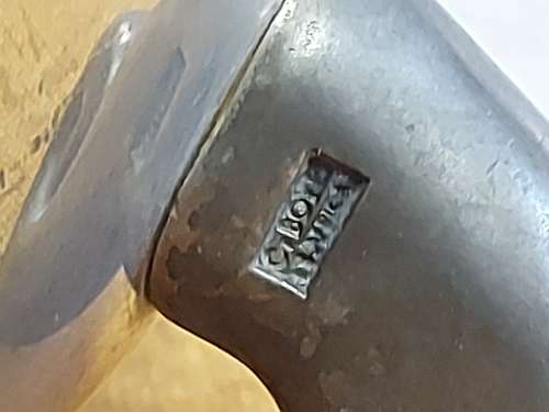 HUGE! CARROL BOYES FUNCTIONAL ART:  VINTAGE EARLY DESIGN VASE ON THREE SOLID, STURDY PEWTER LEGS