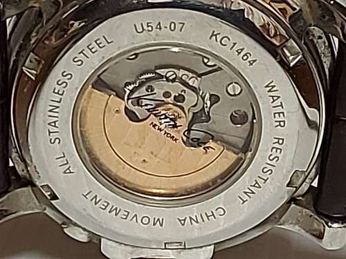 KENNETH COLE KC 1464 WATER RESISTANT WATCH, NOT TESTED