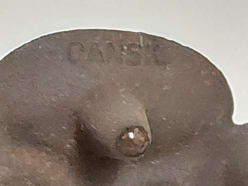 VINTAGE DANSK DESIGNED MADE IN DENMARK TAPERED CAST-IRON CANDLE HOLDER