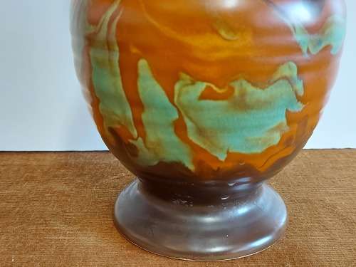 GREAT FIND! AWESOME 1930's ART DECO BESWICK LARGE ART POTTERY PITCHER BY RUTH BESWICK, PATTERN 72