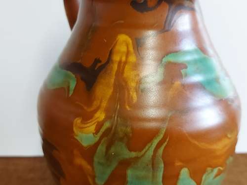 GREAT FIND! AWESOME 1930's ART DECO BESWICK LARGE ART POTTERY PITCHER BY RUTH BESWICK, PATTERN 72