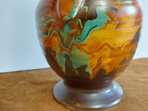 GREAT FIND! AWESOME 1930's ART DECO BESWICK LARGE ART POTTERY PITCHER BY RUTH BESWICK, PATTERN 72