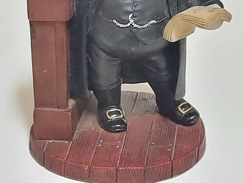 AWESOME VINTAGE ROBERT HARROP DESIGNS DOGGIE PEOPLE BULLDOG BARRISTER