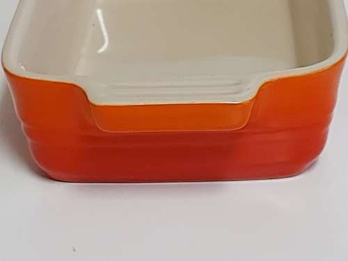 STUNNING LE CREUSET CERAMIC RECTANGULAR OVEN DISH IN MINT CONDITION