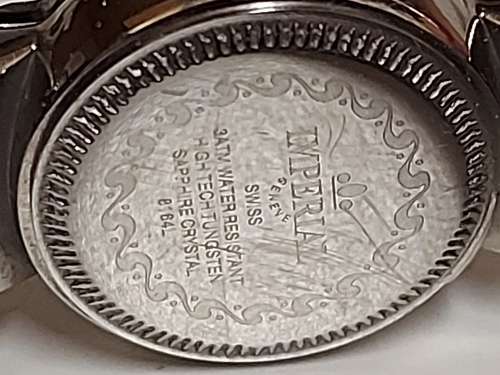 AWESOME SWISS IMPERIAL GENEVE SAPPHIRE CRYSTAL LADIES WATCH