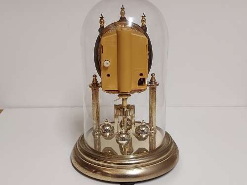 DOMED VIP HAINBELL QUARTZ CLOCK, BATTERY OPERATED AND NOT TESTED