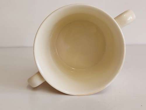 AWESOME ROYAL DOULTON BUNNYKINS TWIN HANDLE MUG WITH BRIGHT AND VIVID IMAGES