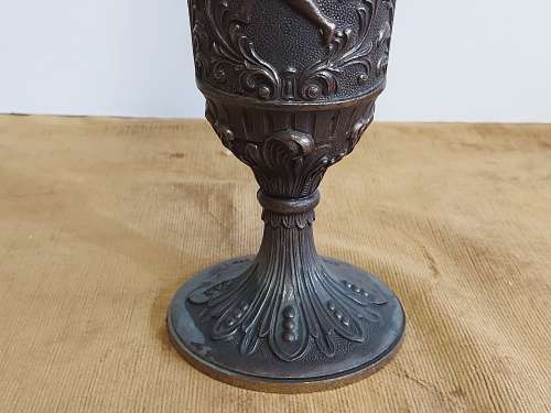 VINTAGE ITALIAN PELTRATO 95% (PEWTER) TALL PITCHER, SOLID AND HEAVY CONSTRUCTION