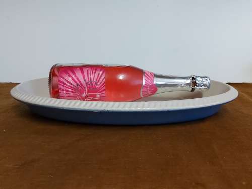 LARGE LE CREUSET ENAMELLED CAST IRON NO 40 OVEN DISH IN A GOOD PRE-USED CONDITION