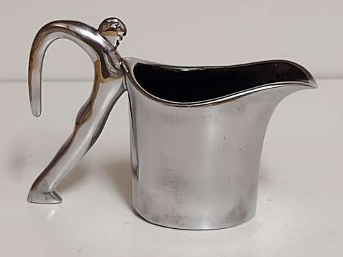 CARROL BOYES FUNCTIONAL ART: BEAUTIFUL EARLY DESIGN MILK JUG MAN IN EXCELLENT CONDITION