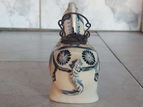 AWESOME VINTAGE ORIENTAL HORSE-SHAPED OPIUM PIPE
