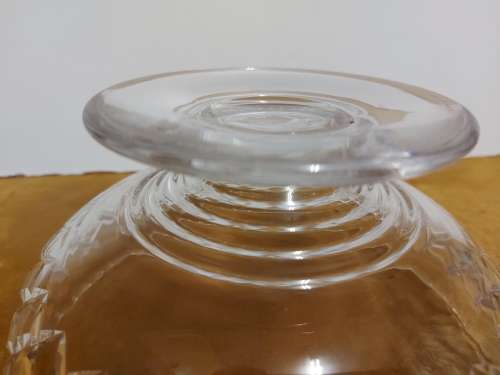 AWESOME STUART ENGLAND CUT GLASS CRYSTAL SERVING BOWL