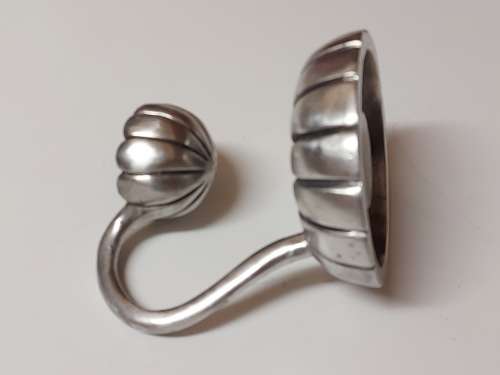 VINTAGE CARROL BOYES FUNCTIONAL ART: EARLY DESIGN PEWTER AROMATHERAPY BURNER