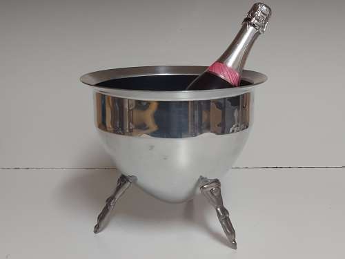 VINTAGE CARROL BOYES FUNCTIONAL ART EARLY DESIGN WINE COOLER