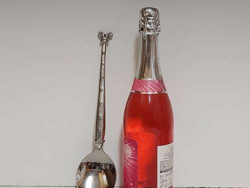 VINTAGE CARROL BOYES FUNCTIONAL ART EARLY DESIGN PEWTER AND STAINLESS LARGE SERVING SPOON
