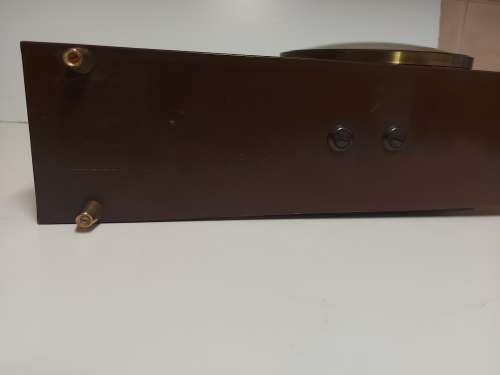 VINTAGE HERMLE MANTEL CLOCK IN WORKING CONDITION, MADE IN GERMANY AND WITH A  KEY