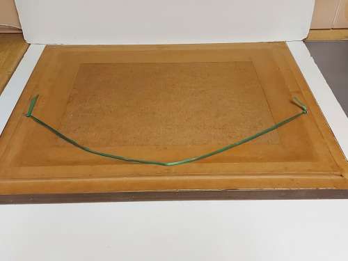 INVESTMENT ART: ORIGINAL DONITA BENZIEN LARGE OIL ON BOARD PAINTING WITH A BEAUTIFUL FRAME