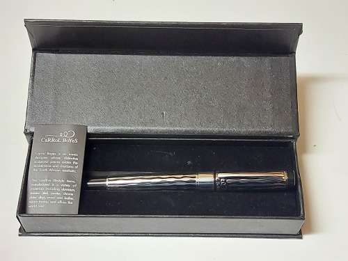 AWESOME BOXED CARROLL BOYES PEN IN MINT CONDITION AND WORKING