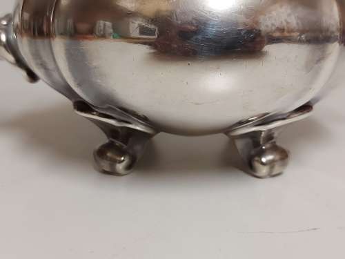GREAT FIND! VINTAGE WMF ART NOUVEAU SILVER PLATED ON COPPER PORCELAIN LINED TEA POT