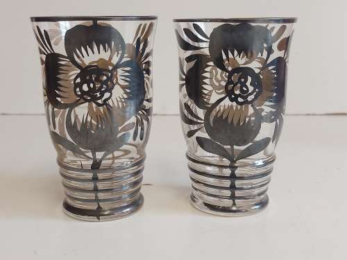 BEAUTIFUL VINTAGE PAIR OF SILVER FILIGREE GLASSES