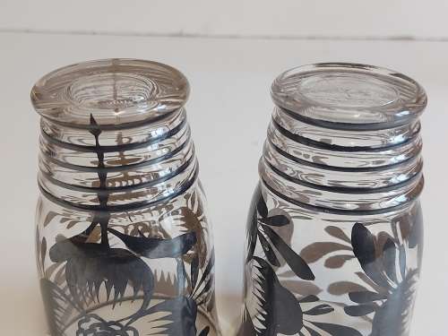 BEAUTIFUL VINTAGE PAIR OF SILVER FILIGREE GLASSES