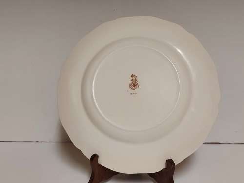 VINTAGE ROYAL DOULTON D 6312 HANGING PLATE DEPICTING A STUNNING LANDSCAPE ARTWORK