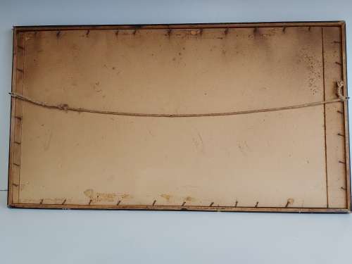 INVESTMENT ART: AWESOME ORIGINAL H ANDERSON WATER COLOUR ON BOARD PAINTING IN GREAT CONDITION