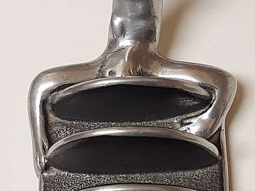 VINTAGE CARROL BOYES FUNCTIONAL ART STURDY AND HEAVY PEWTER TOAST RACK