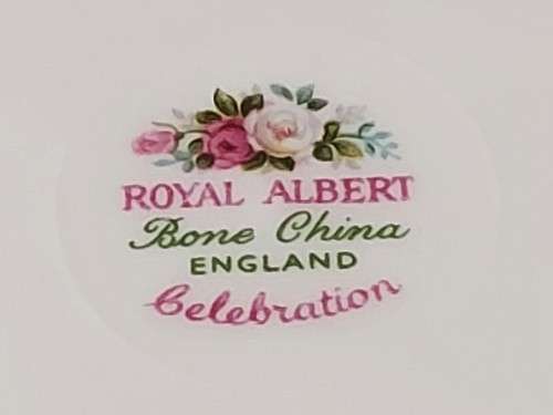 STRIKING VINTAGE ROYAL ALBERT BONE CHINA CELEBRATION TEA TRIO