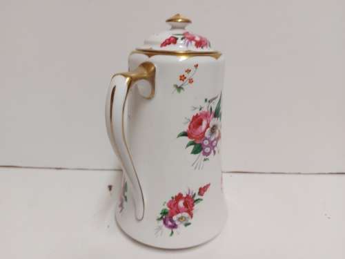 GORGEOUS AND ELEGANT VINTAGE 1940`s ROYAL ALBERT BONE CHINA LADY ANGELA COFFEE POT