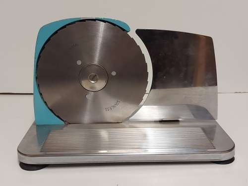 VINTAGE PINEWARE STAINLESS STEEL BREAD SLICER