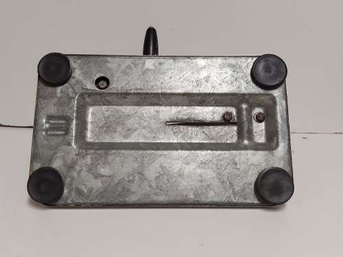 VINTAGE PINEWARE STAINLESS STEEL BREAD SLICER
