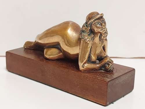 AWESOME! JEAN DOYLE BRONZE SCULPTURE