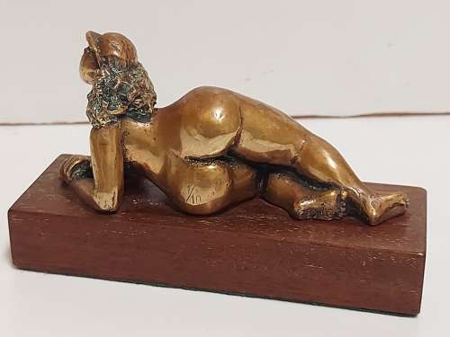 AWESOME! JEAN DOYLE BRONZE SCULPTURE