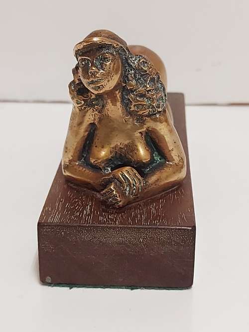 AWESOME! JEAN DOYLE BRONZE SCULPTURE