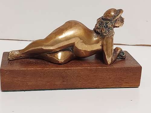 AWESOME! JEAN DOYLE BRONZE SCULPTURE