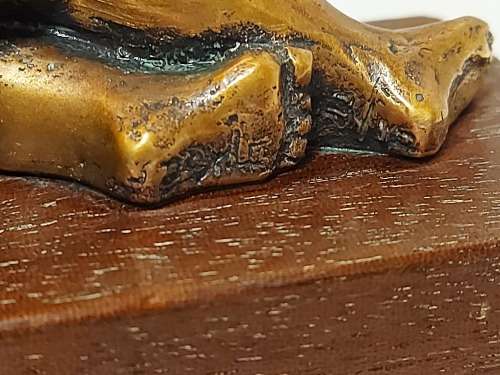 AWESOME! JEAN DOYLE BRONZE SCULPTURE