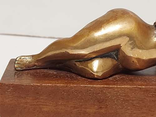 AWESOME! JEAN DOYLE BRONZE SCULPTURE