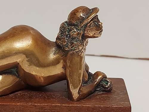 AWESOME! JEAN DOYLE BRONZE SCULPTURE