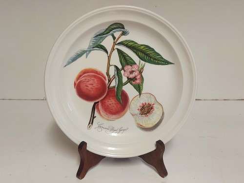 PORTMEIRION POMONA THE GODDESS OF FRUIT PLATE, DESIGNED BY SUSAN WILLIAMS-ELLIS