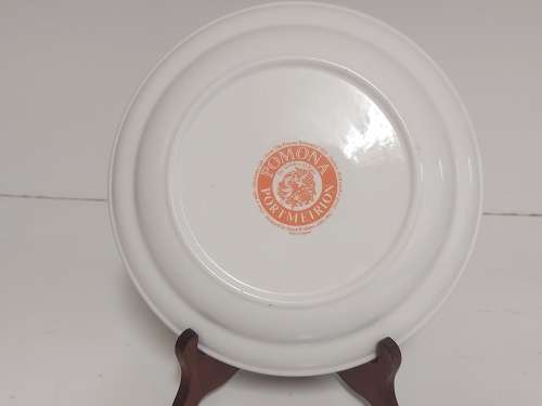 PORTMEIRION POMONA THE GODDESS OF FRUIT PLATE, DESIGNED BY SUSAN WILLIAMS-ELLIS